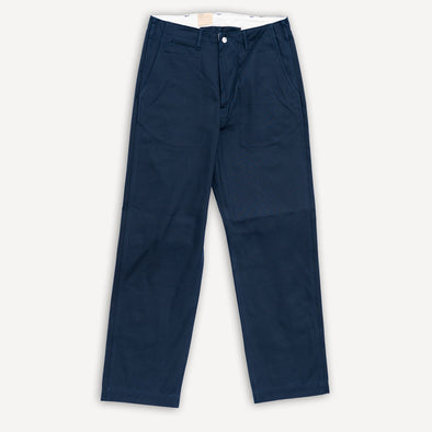 Wide Trousers 10oz. Twill Navy