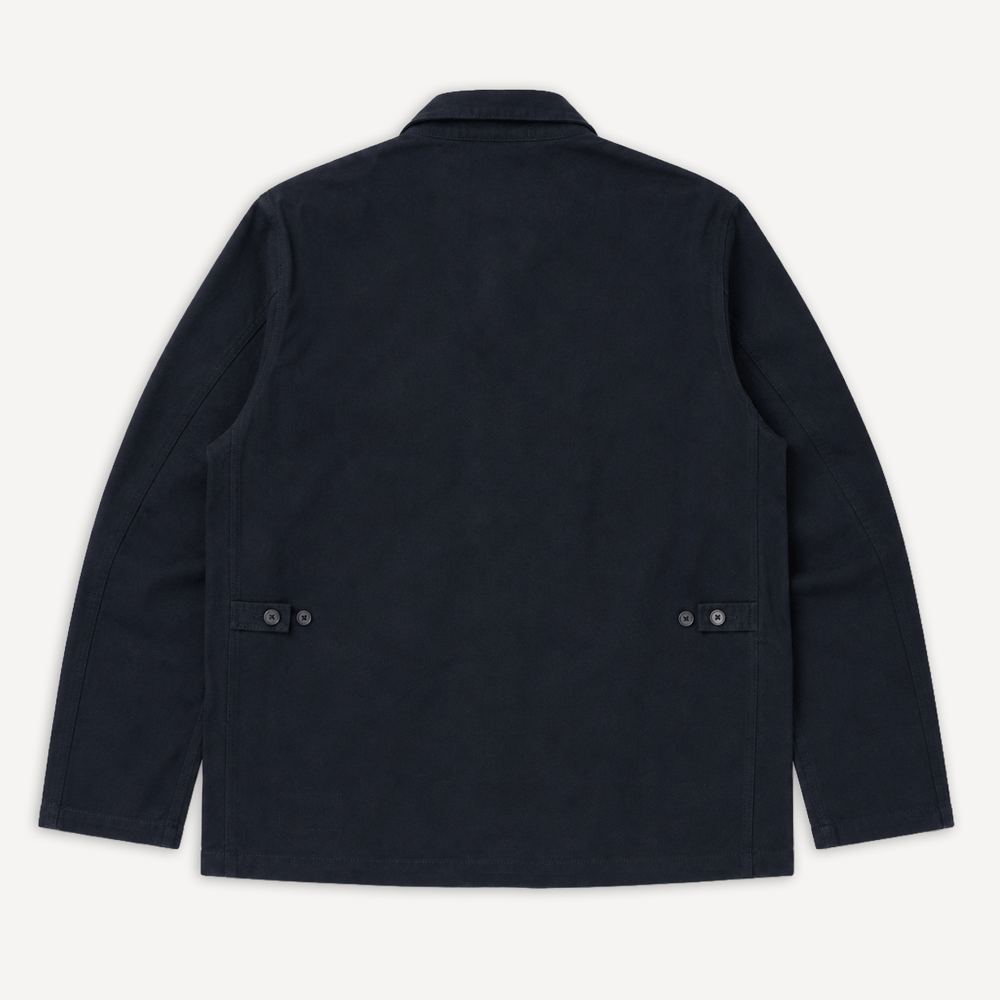 Five Poket Jacket Nebraska Cotton Black