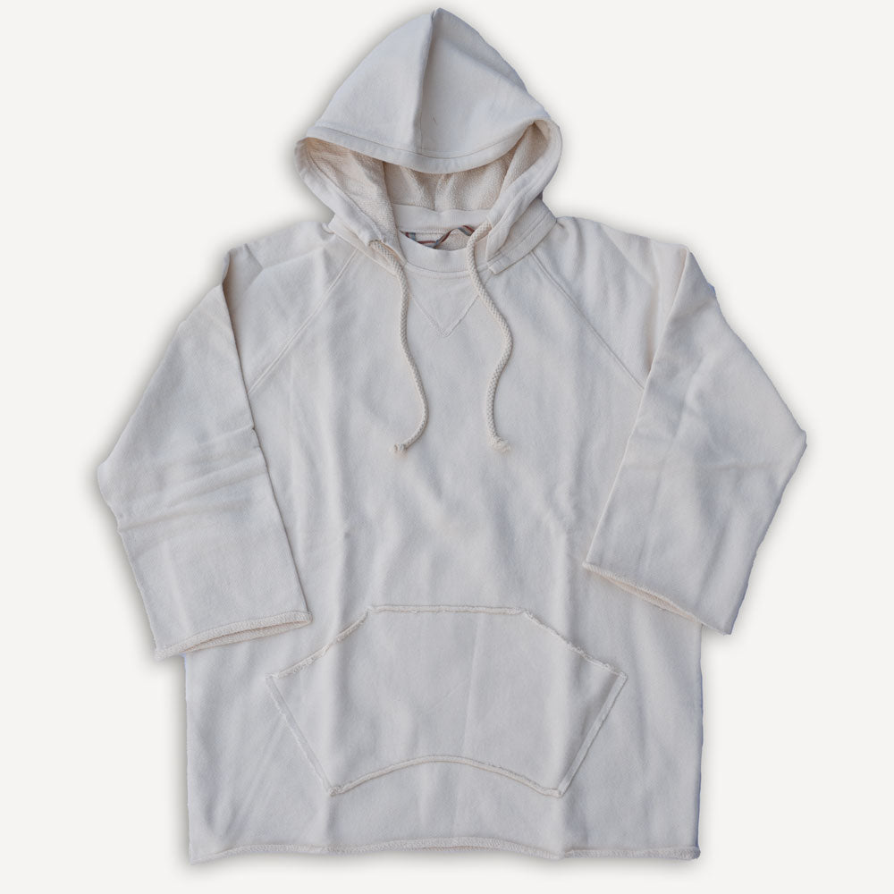 Boxing Hooded Sweatshirt 3/4 Natural