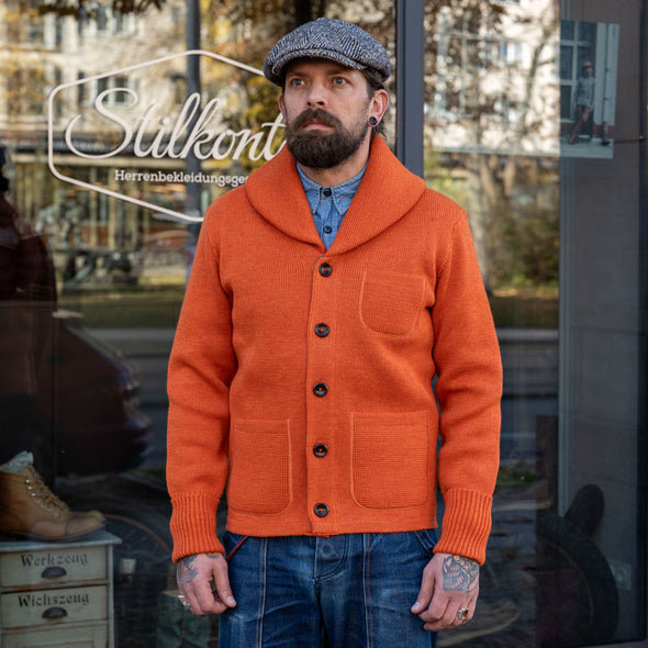 Le Cardigan Enfants Du Malheur Orange