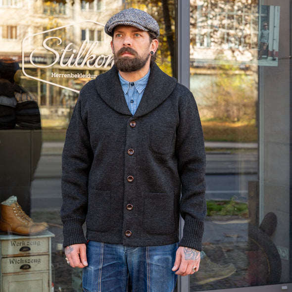 Le Cardigan Enfants Du Malheur Antracite