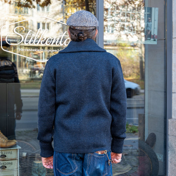 Le Cardigan Enfants Du Malheur Navy