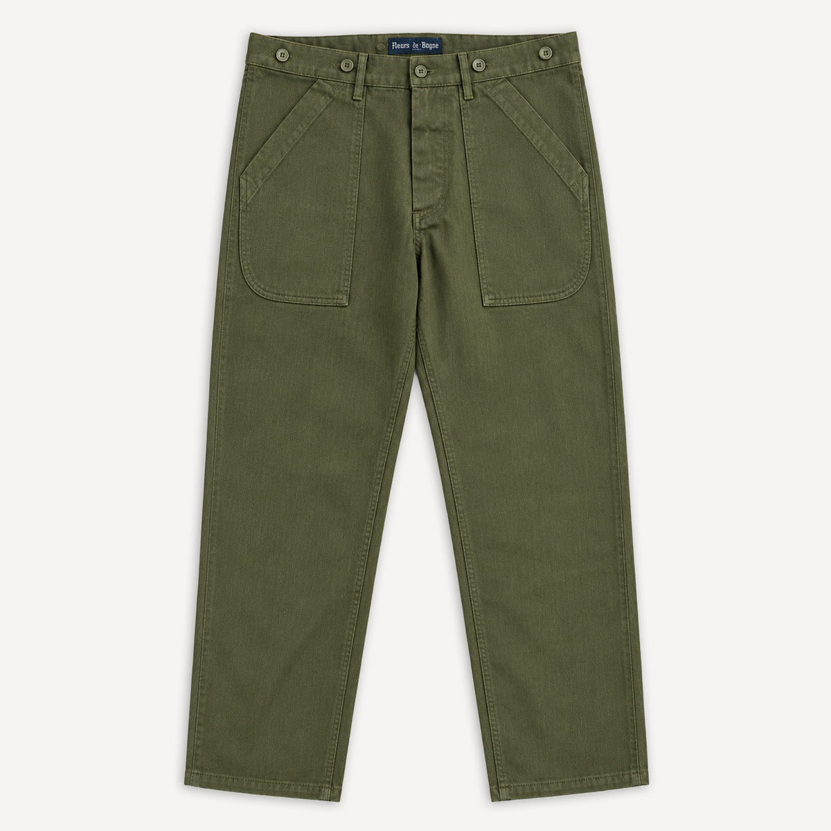 Le Cargo Herringbone Khaki