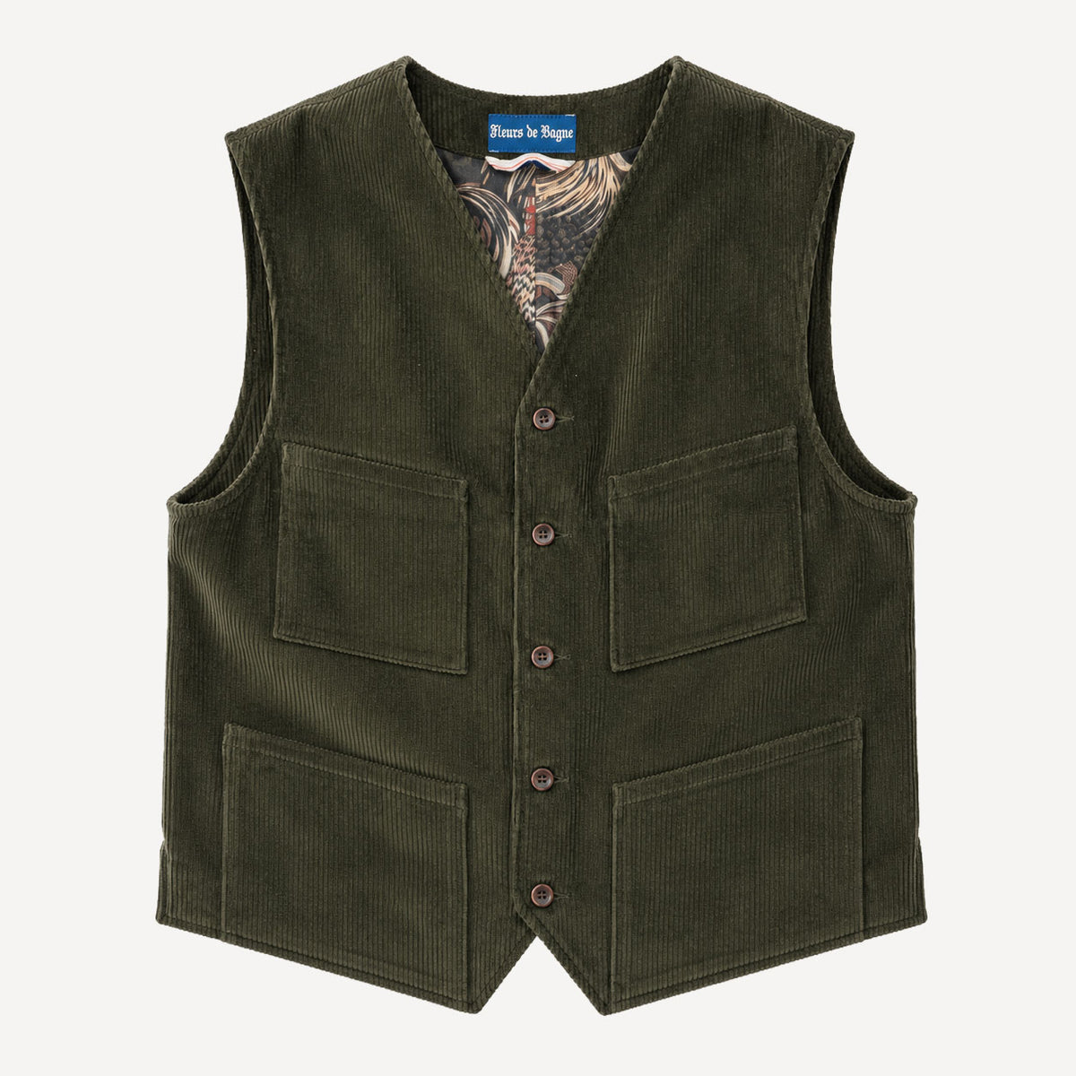 The "Milord" Green Vest