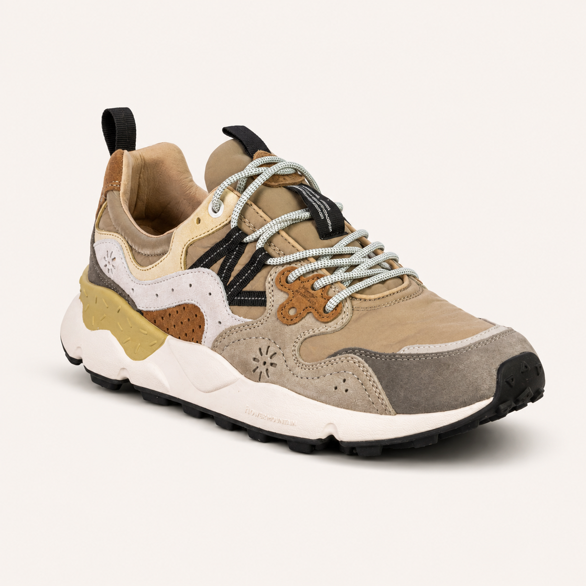 Yamano 3 Sneaker low Mud/Taupe/Milk