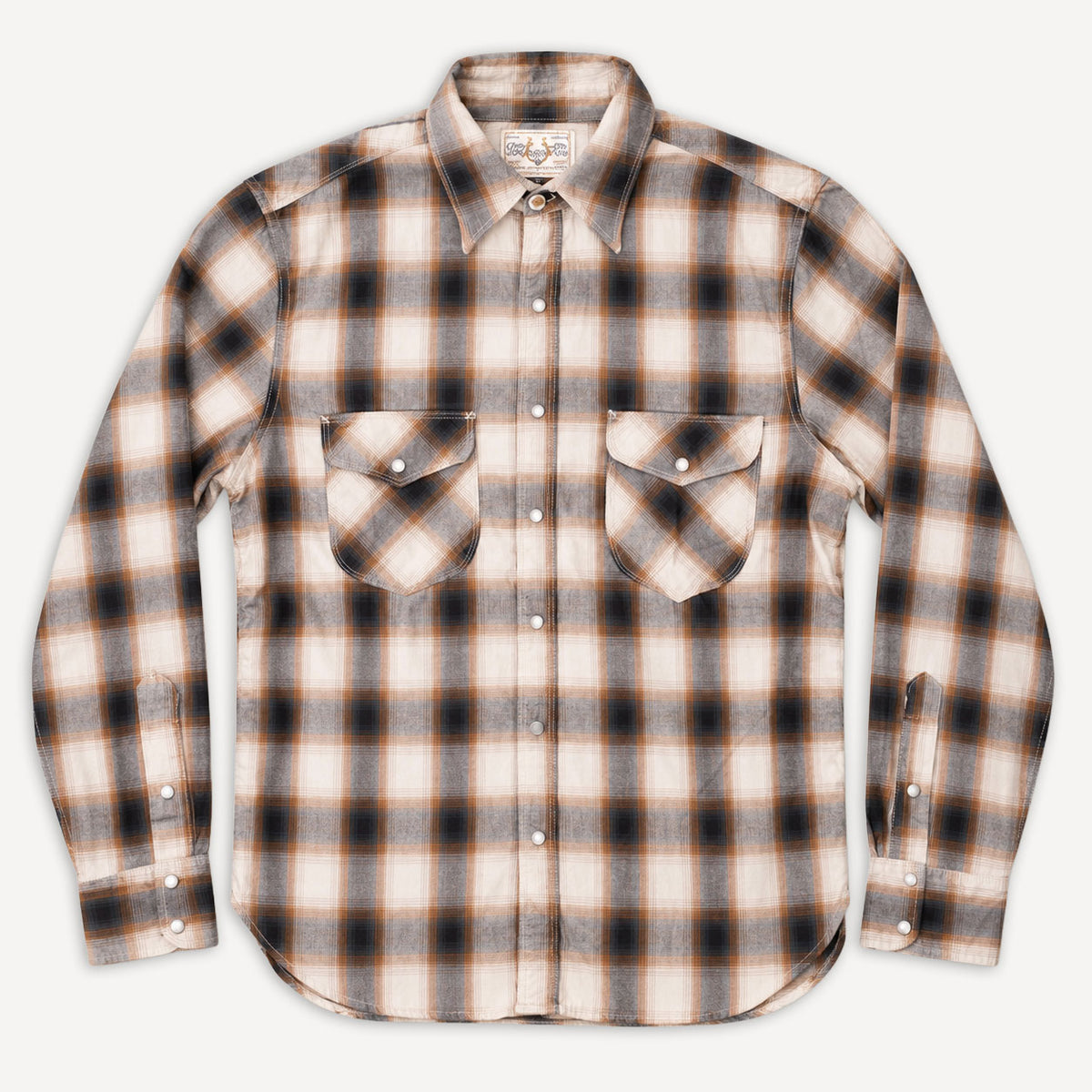 Bodie Shirt Plaid Straw