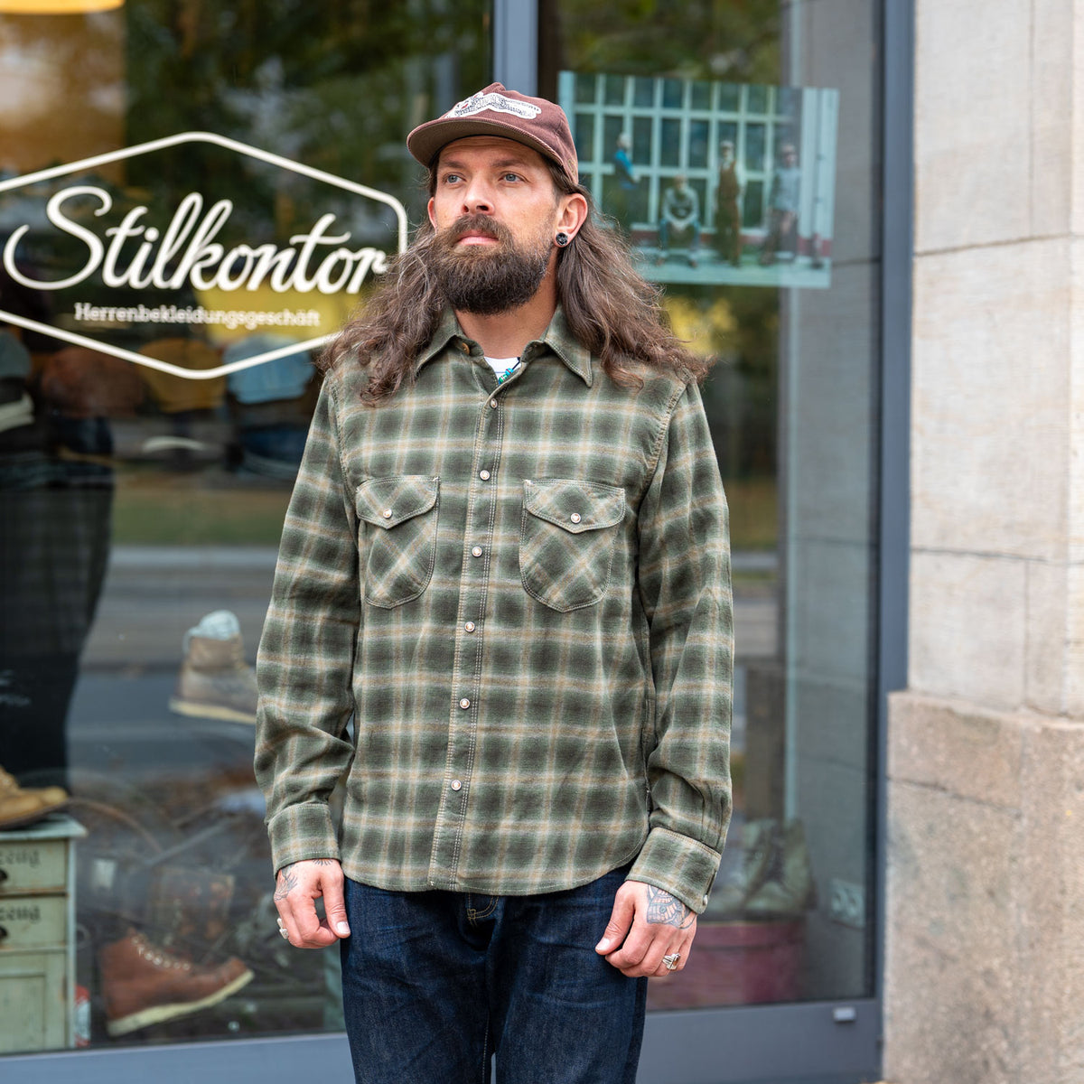 Bodie Shirt Plaid Forest