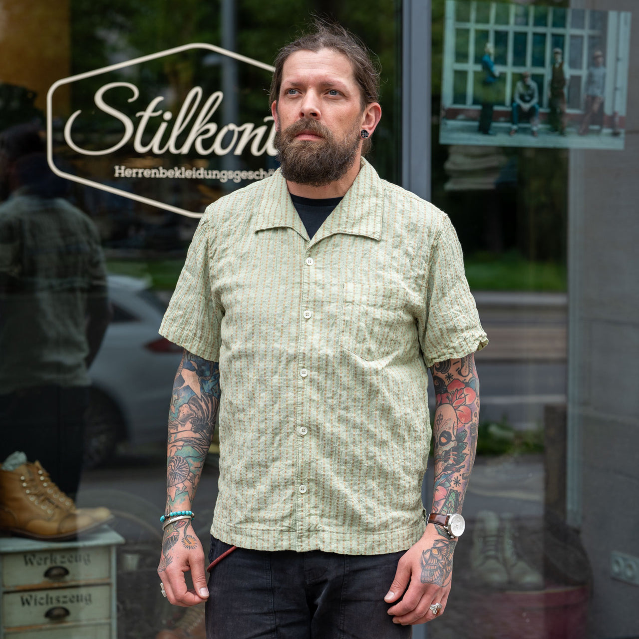 Cayucos Short Sleeve Shirt Sage