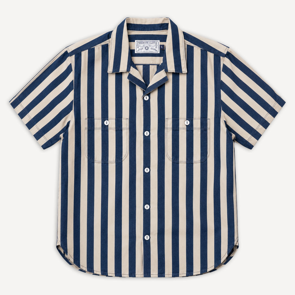 Dayton Short Sleeve Shirt Wide Stripe