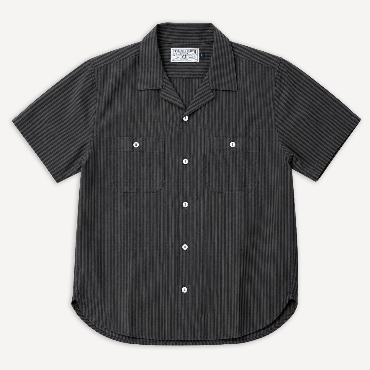 Dayton Short Sleeve Shirt Black Stripe