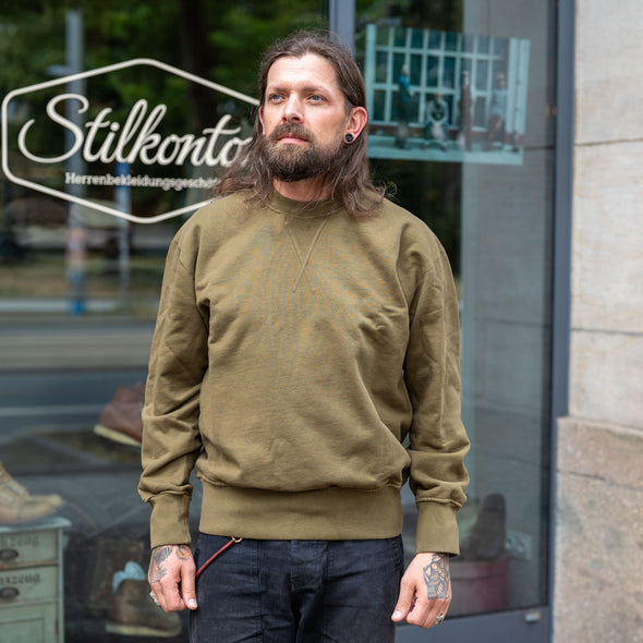 Deck Sweatshirt Olive