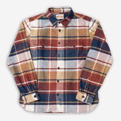 Benson Shirt Gold Plaid