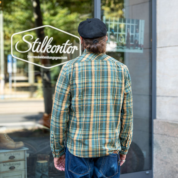 Wells Shirt Plaid Green