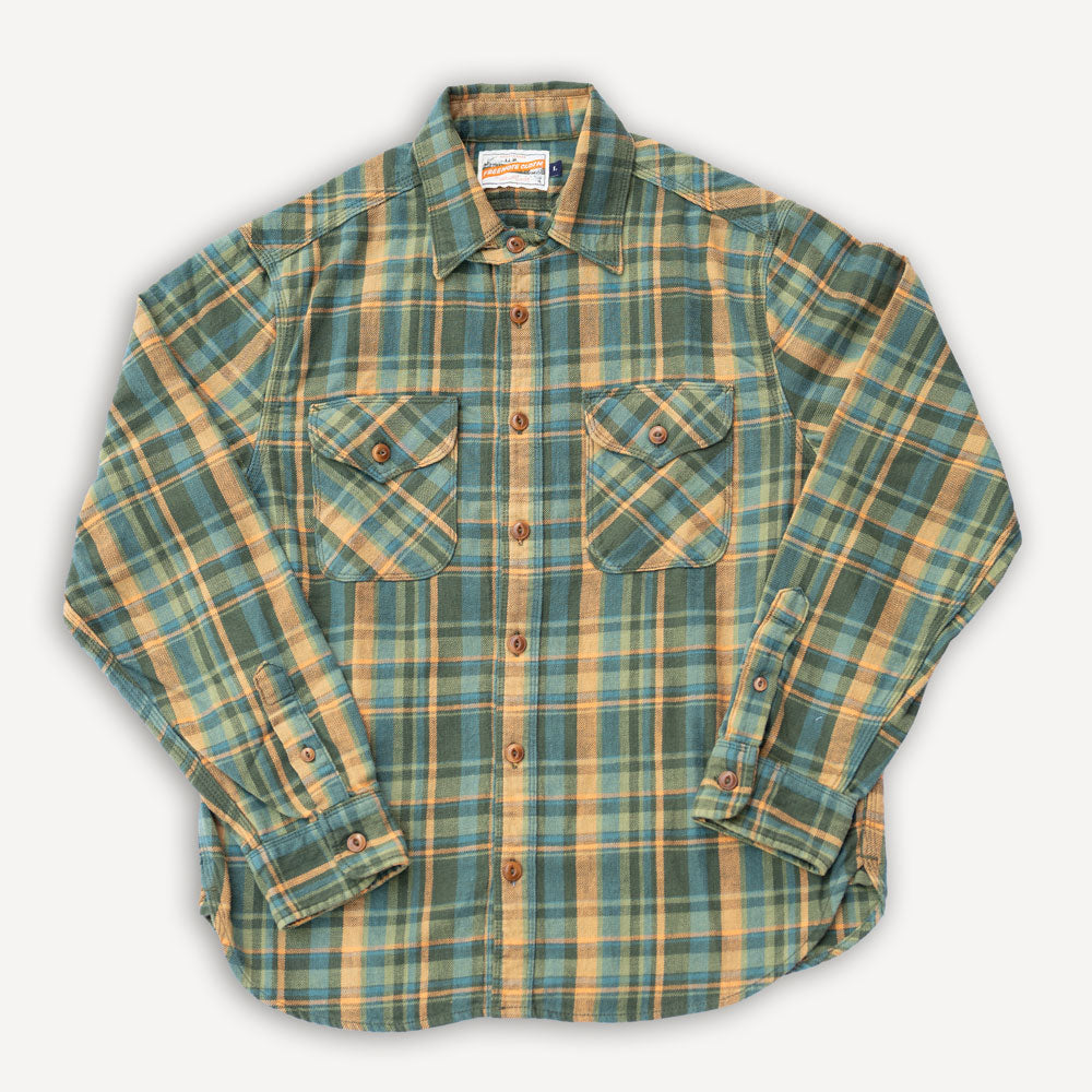 Wells Shirt Plaid Green