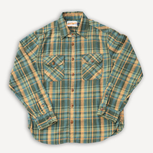 Wells Shirt Plaid Green