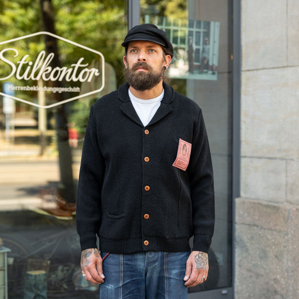 Strickjacke Max 3 18 Oz. Black