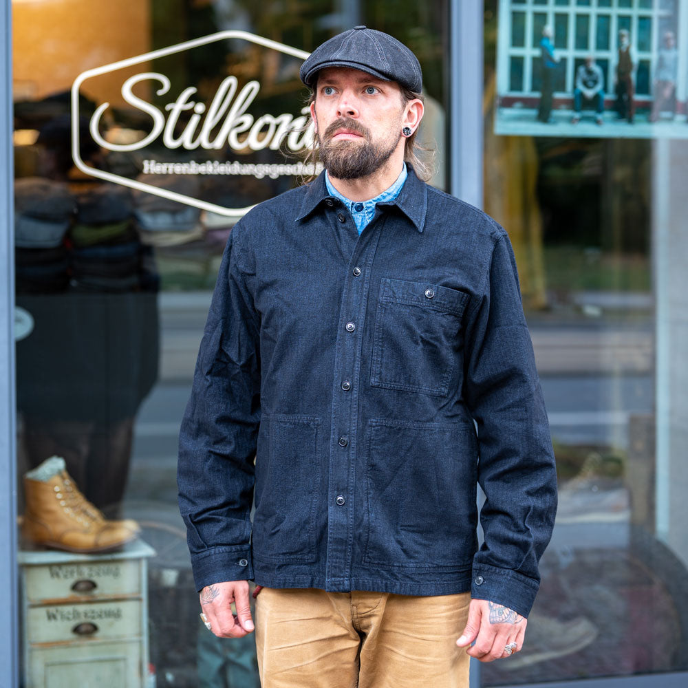 Luka Sturdy Overshirt Stormy Blue