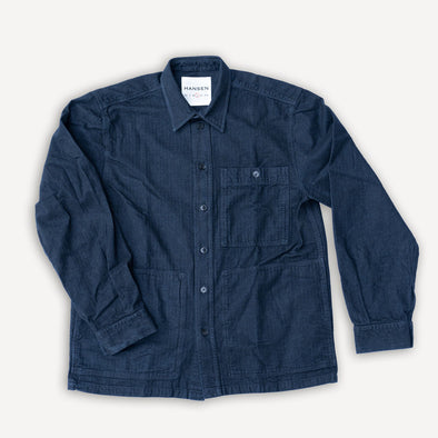 Luka Sturdy Overshirt Stormy Blue