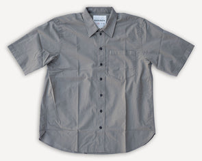 Reidar Loose Fit Short Sleeve Shirt Dry Oregano