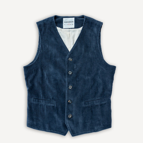 Knud Workwear Waistcoat Dusty Navy