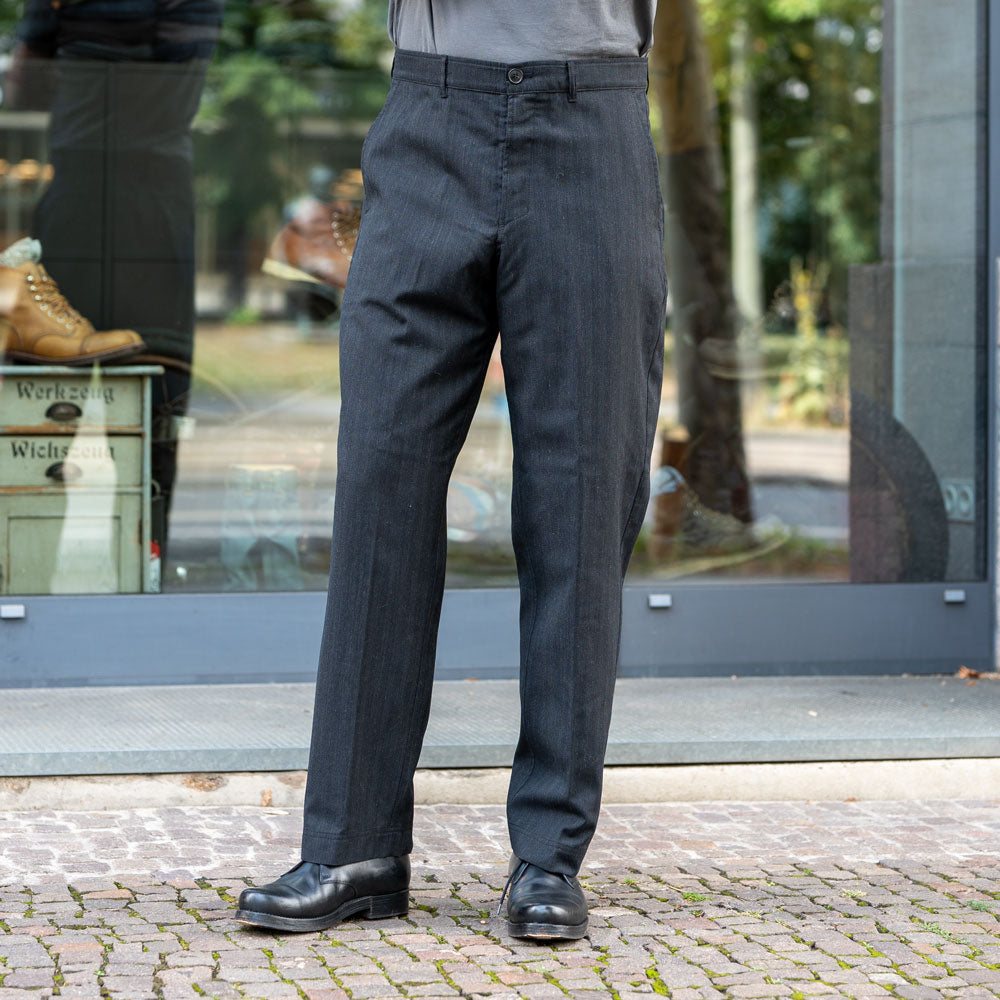 Ken Wide Cut Trousers Anthracite