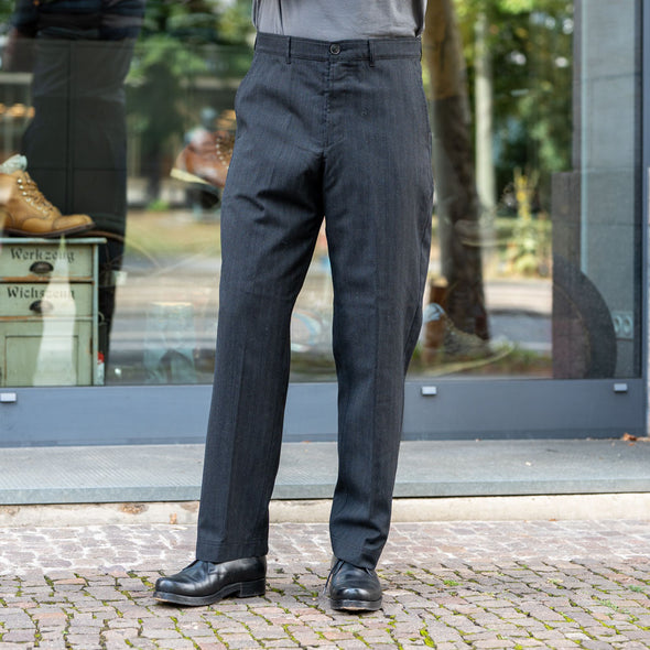 Ken Wide Cut Trousers Anthracite