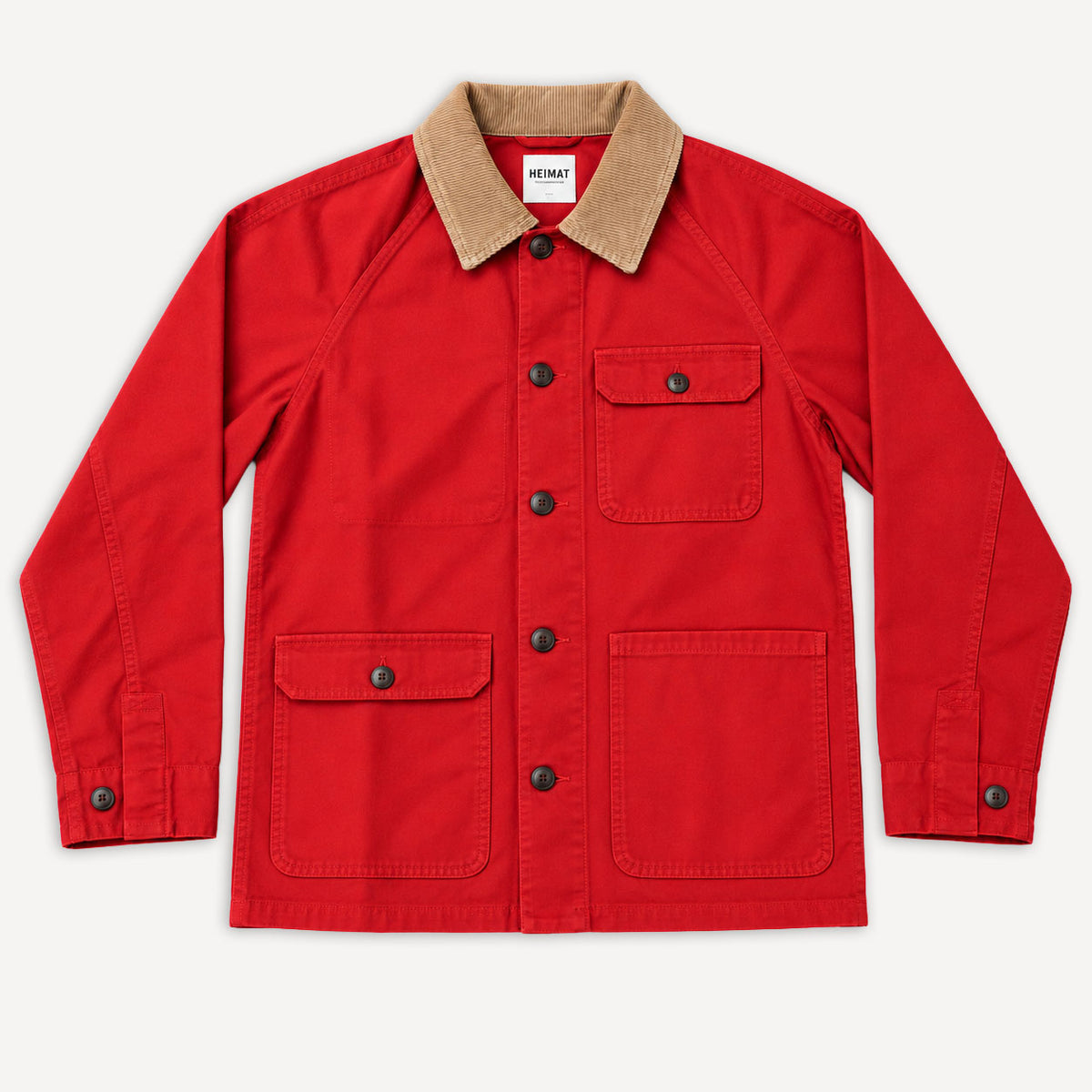 Journey Coat Canvas Red