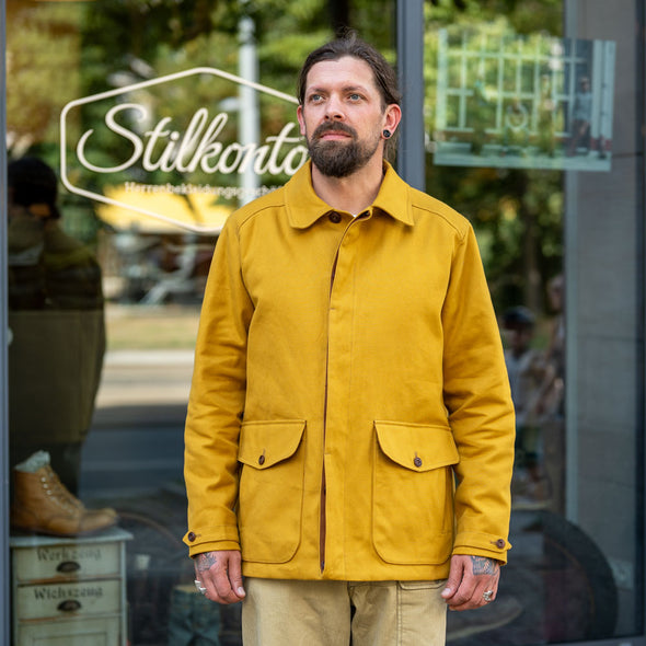 Sisyphos Rugged Twill-Jacket Kurkuma