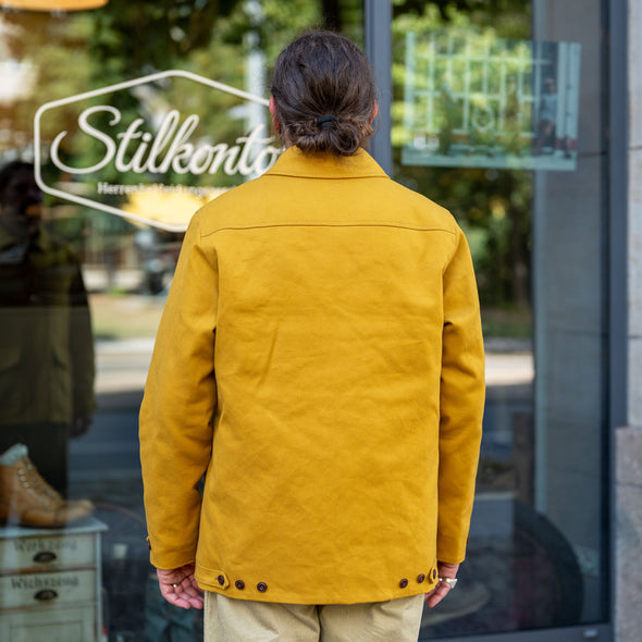Sisyphos Rugged Twill-Jacket Kurkuma