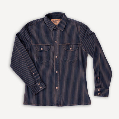 Copeland Jacket Sable Stripe Black/Brown