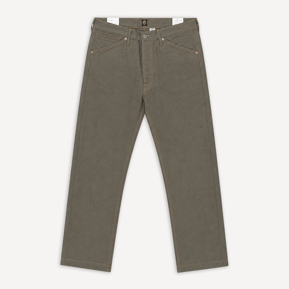 Jack Pants Yarn Dyed Heavy Oxford Green