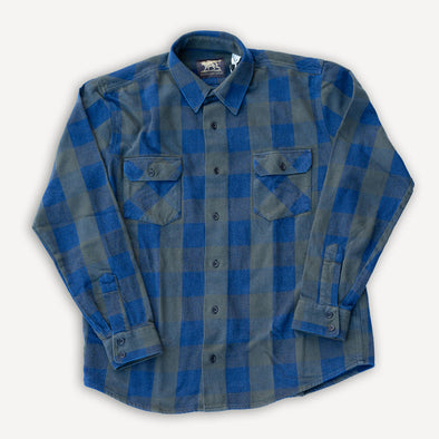 Norris Shirt Indigo/Green