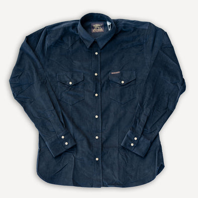 Sideras Shirt Corduroy Navy