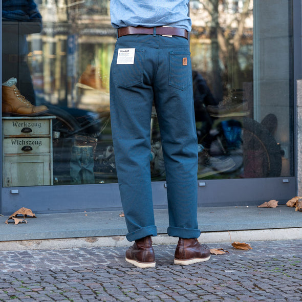 Wendell 13oz. Canvas Petrol