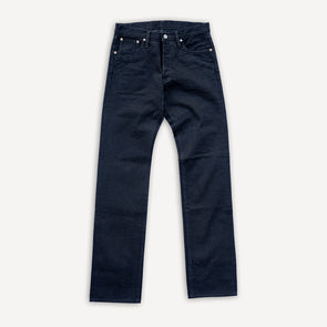 14oz Selvedge Denim Straight Cut Jeans Black/Black IH-634S-142BB