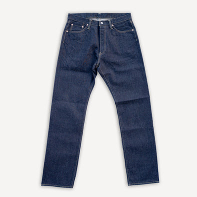 14oz Selvedge Denim Medium/High Rise Tapered Jeans IH-888S-142