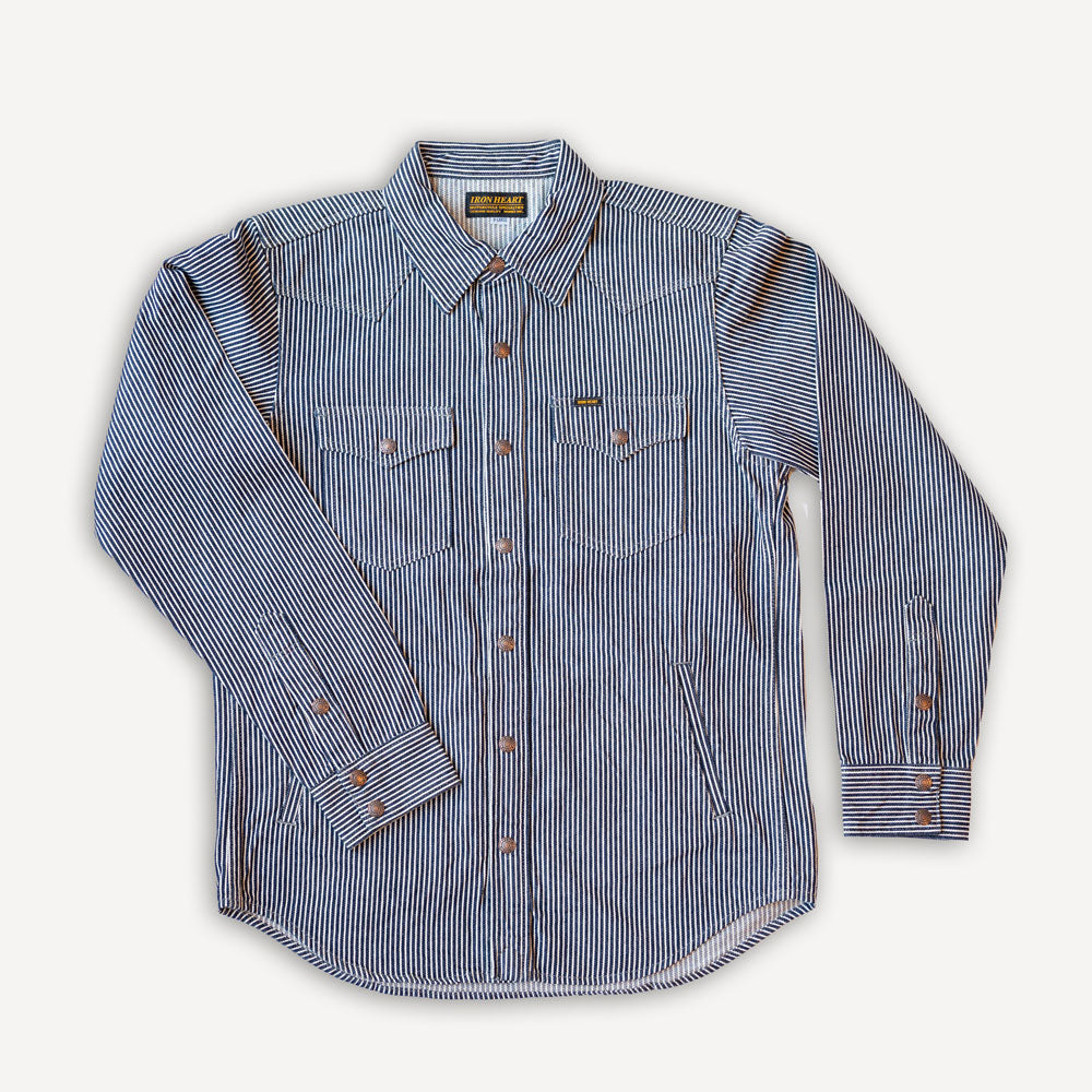 12oz Hickory Stripe CPO Shirt IHSH-421