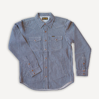 12oz Hickory Stripe CPO Shirt IHSH-421