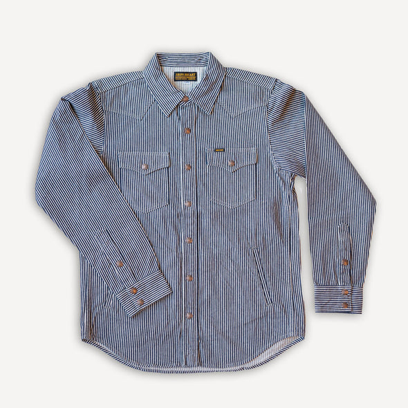 12oz Hickory Stripe CPO Shirt IHSH-421