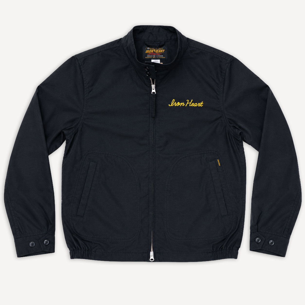 5.3oz Water Repellent Drizzler Jacket Black IHJ-166-BLK