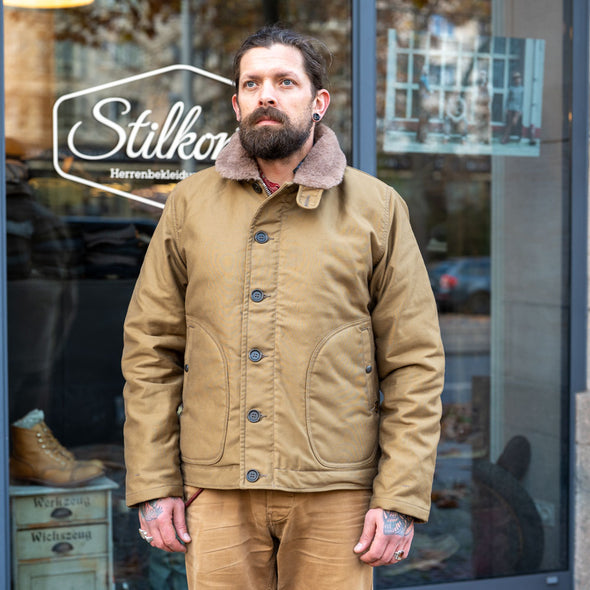 Whipcord N1 Deck Jacket IHM-35 Khaki