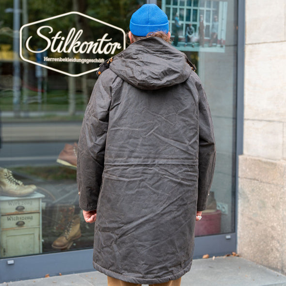 Mountain Parka Waxed Chocolate