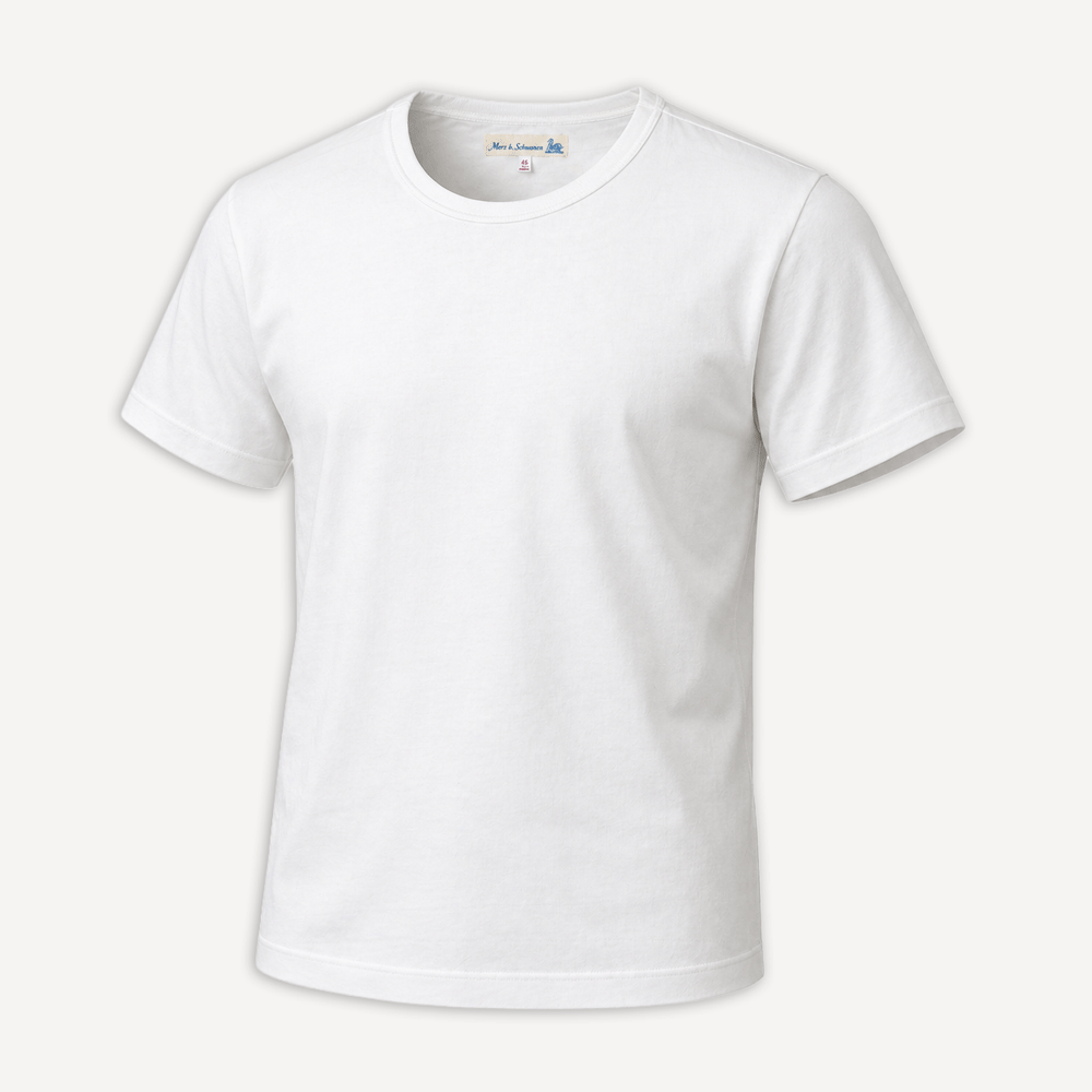 Loopwheeled Classic T-Shirt 215 White