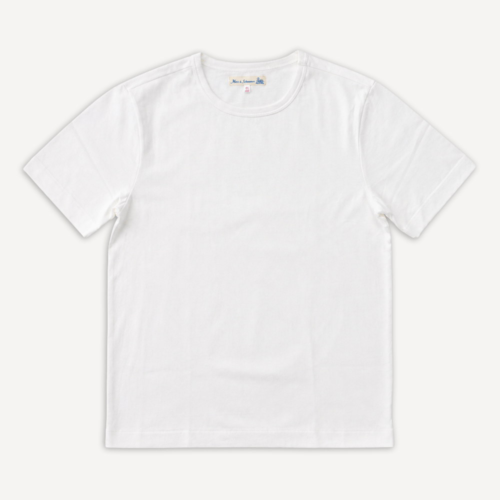 Loopwheeled Classic T-Shirt 215 White