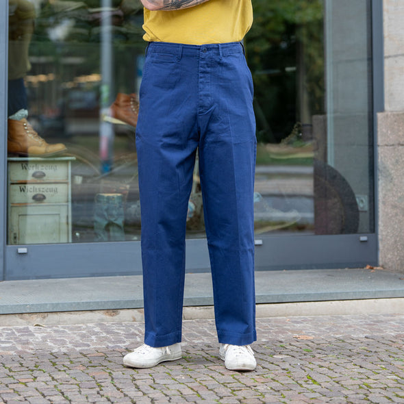 Chino Bio-Baumwolle Twill 300g Relaxed Fit Ink CHINO01