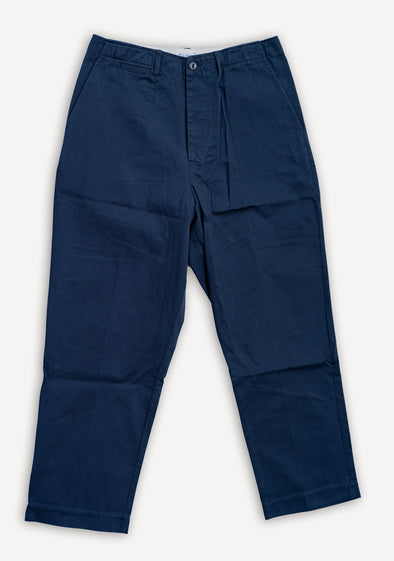 Chino Bio-Baumwolle Twill 300g Relaxed Fit Dark Navy CHINO01
