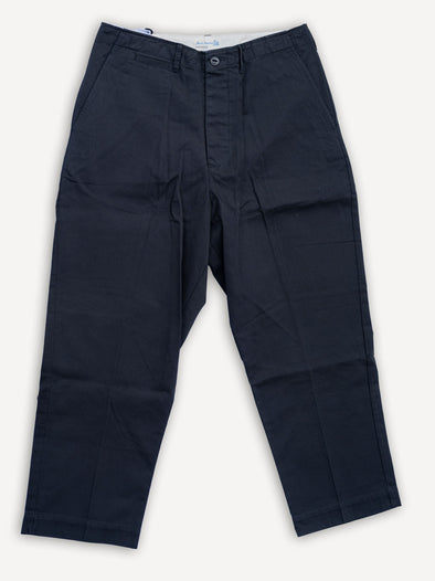 Chino Bio-Baumwolle Twill 300g Relaxed Fit Deep Black CHINO01