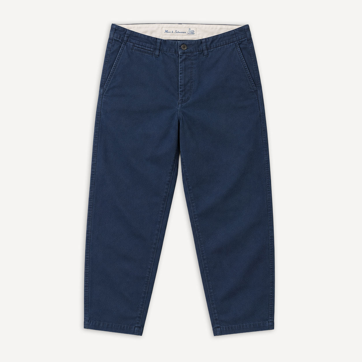 Chino Bio-Baumwolle Twill 300g Relaxed Fit Dark Navy CHINO01
