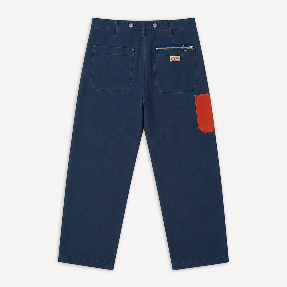 Welders Pant Duck Canvas Navy
