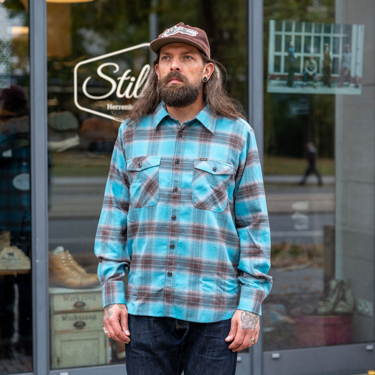 1943 CPO Shirt Glacial Blue